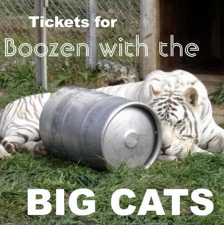 5th Annual Boozen with the Big Cats Tickets